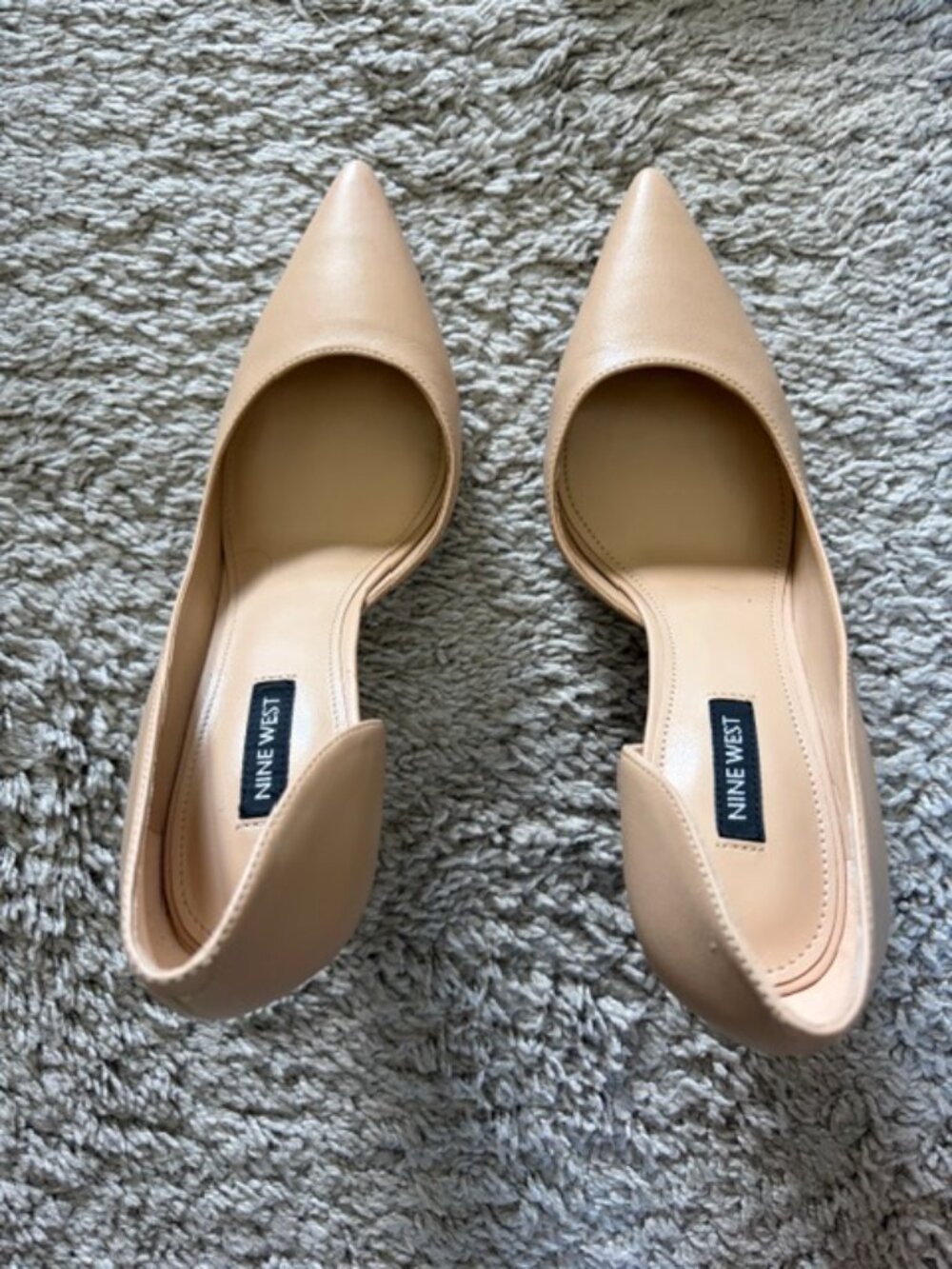 Nine West Folowe Pump Light Pink Size 8M - Picture 2 of 5